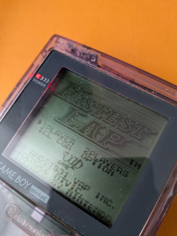 Fastest Lap – Nintendo Game Boy