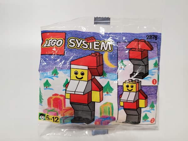 2878 Lego System Santa Claus Basic polybag MISB 1997