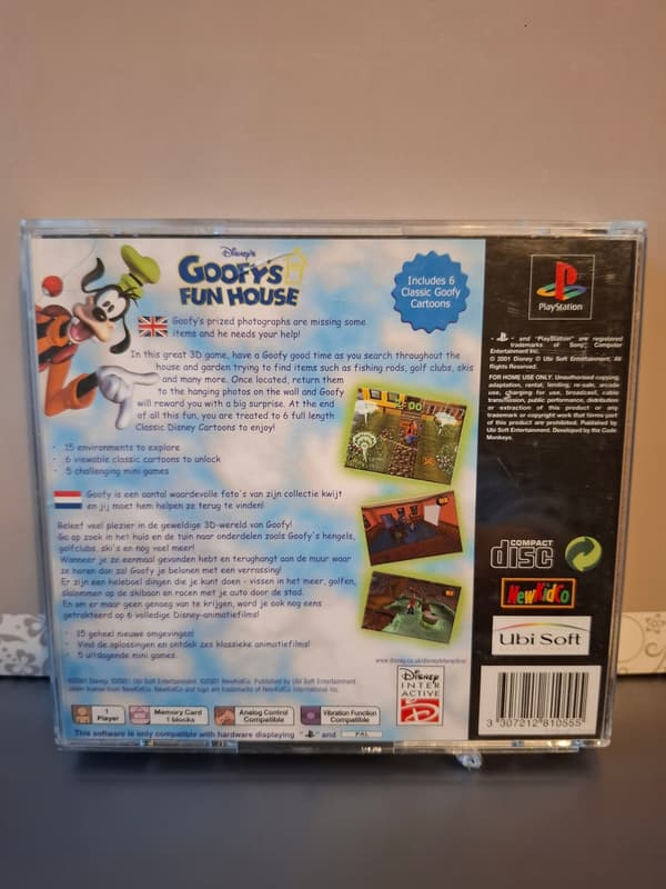 DISNEYS GOOFY'S FUN HOUSE PS1