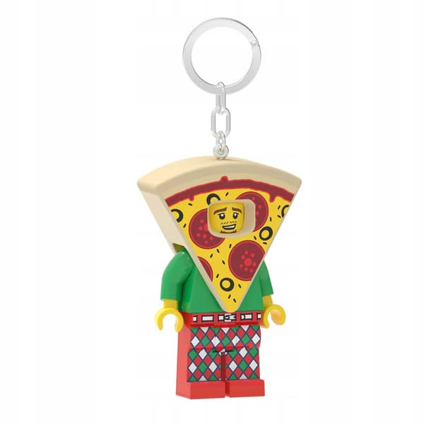 LEGO LED TORCH KEYRING – PIZZA KEYRING WITH TORCH