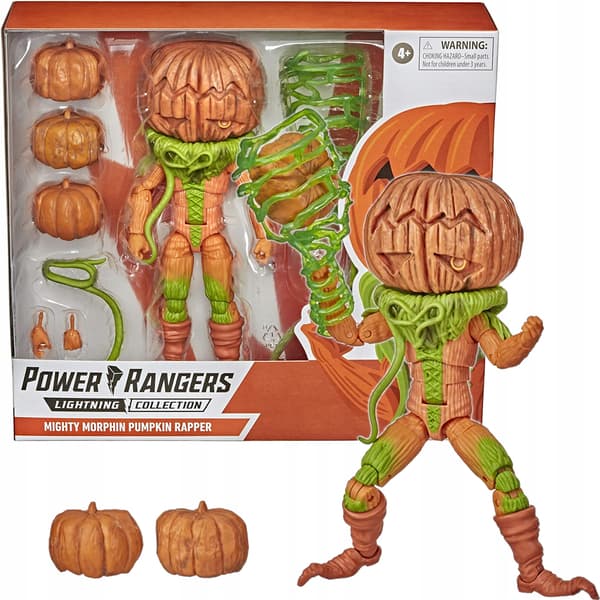 POWER RANGERS MIGHTY MORPHIN PUMPKIN RAPPER HASBRO