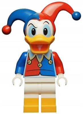 LEGO DISNEY Donald Duck - Jester minifigure (dis080)