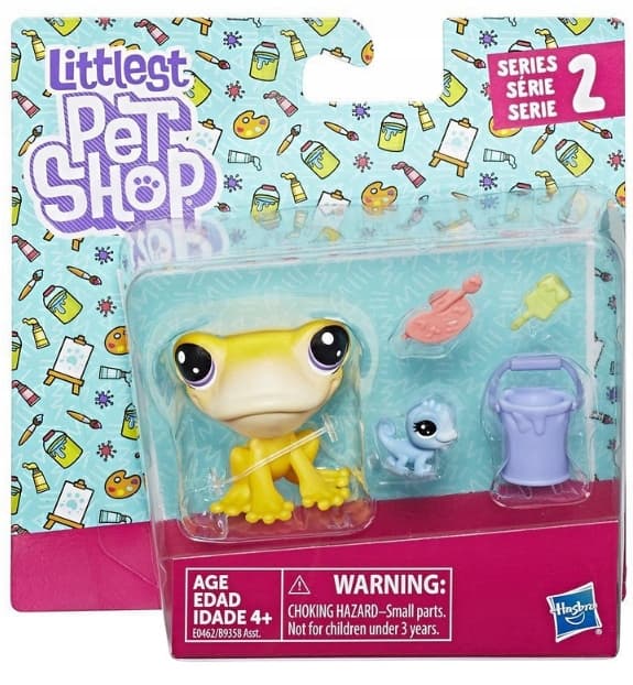 LPS Pets and Accessories: Frog and Chameleon E0462