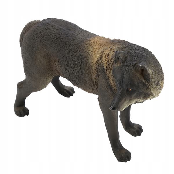 WOLF FIGURINE 17.5 × 6 × 13.5 cm WILD NATURE SIMULATION MODEL