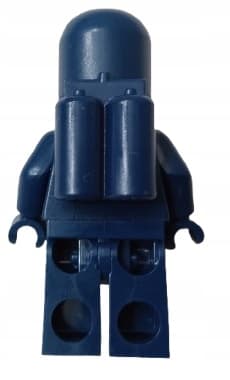 Lego Spaceman Classic Space figure, light blue / Dark Blue N