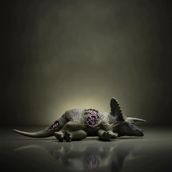 Dinosaur Scene: Stegosaurus Prop – Corpse