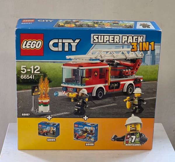 LEGO City 66541 3-in-1 Fire Brigade Super Pack