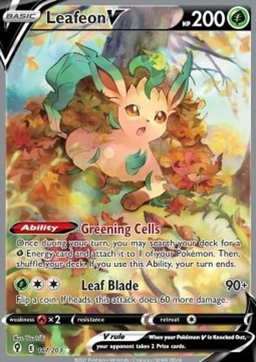 Pokemon Leafeon V
