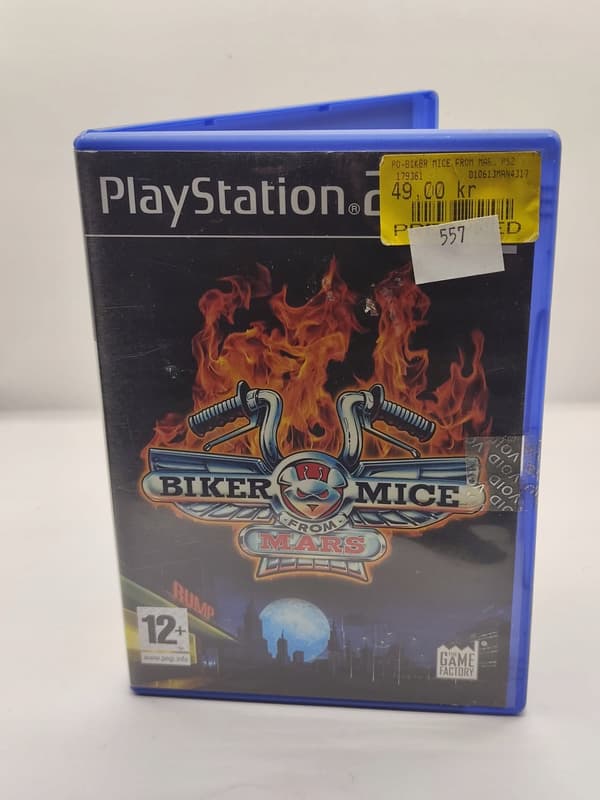 BIKER MICE FROM MARS 3XA PS2 Sony PlayStation 2 (PS2)
