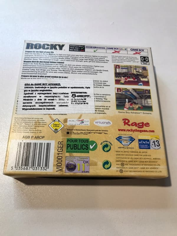 ROCKY GAME BOY ADVANCE