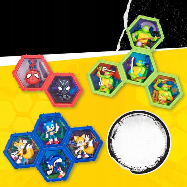 4D Pods Ninja Turtles Raphael Collectable Figure TMNT Ninja Turtles 3D