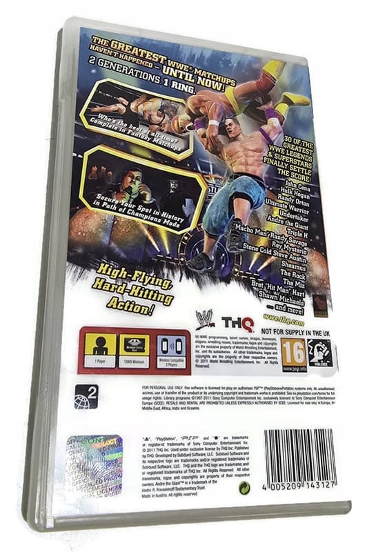 WWE All Stars (PSP) game (PSP)