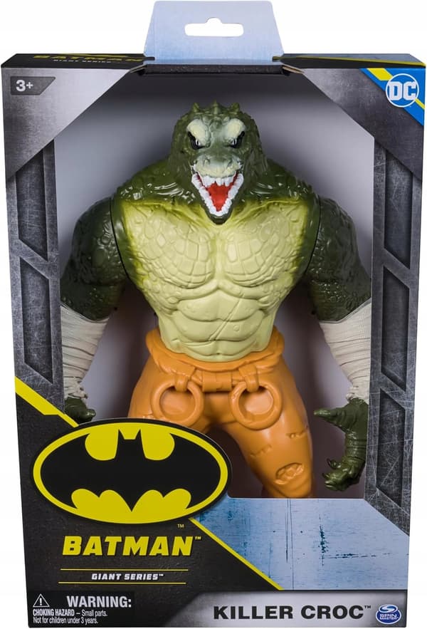 Spin Master Killer Croc figurine, 12 Giants, sound, plastic