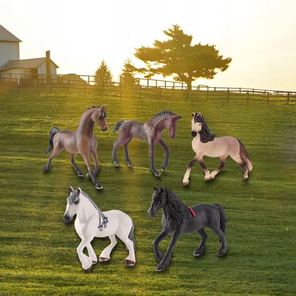 Horse model Learning Educational toy Animal model Figures Baking set
