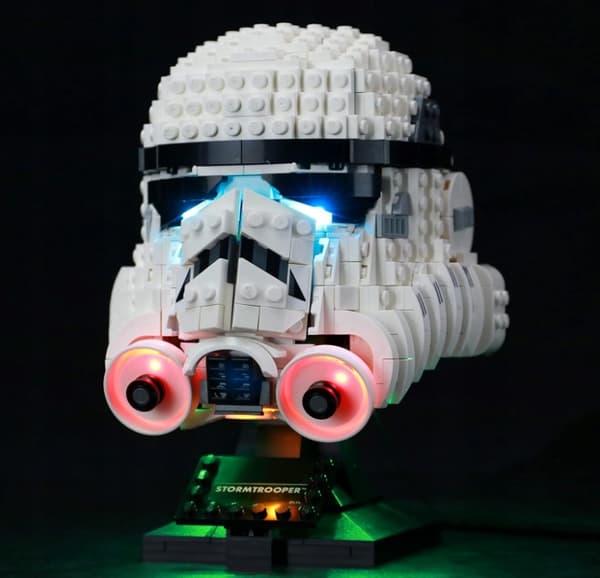 BRIKSMAX LED Lighting Set for the 75276 Stormtrooper Helmet