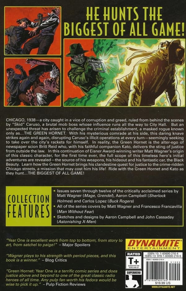Green Hornet: Year One Volume 2: The Biggest of