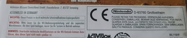 SPACE CAMP / Wii / DB- /ENG