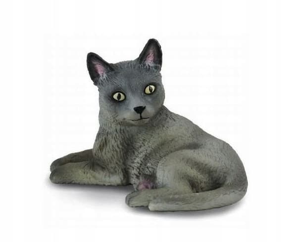 COLLECTA Burmese cat 88326, lying down, 6 cm