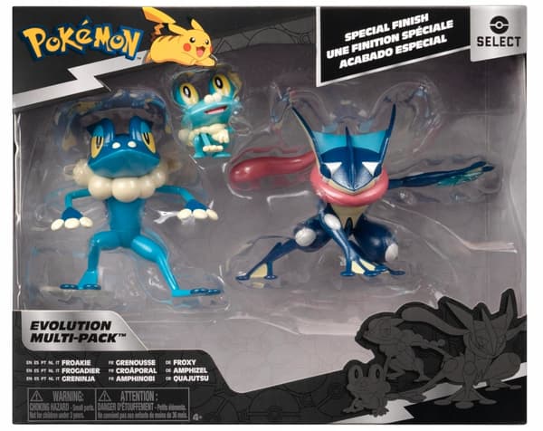 POKÉMON SELECT EVOLUTION PACK – A COLLECTION OF EVOLVING FIGURINES – TOY GIFT SET