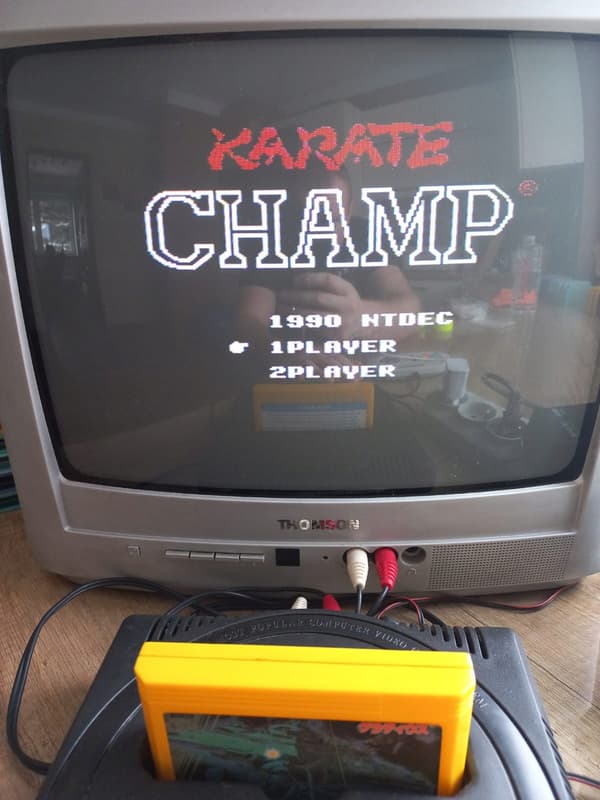 Karate Champ Remarks – a game by Pegasus, a gift from Pegasus