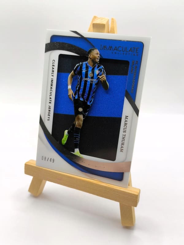 Panini Immaculate 2024/2025 Card: Marcus Thuram Inter Jersey – Limited Edition 08/49