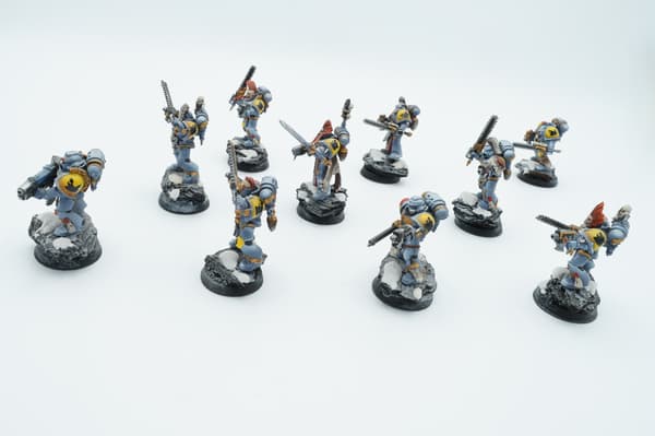 Warhammer 40k Space Wolves Pack – set of 10 plastic miniatures