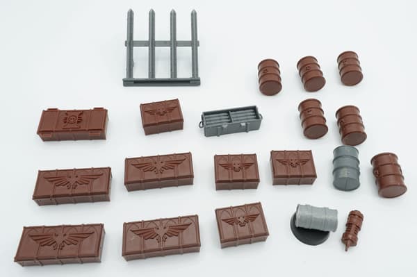 Warhammer 40k Battlefield Accessories – plastic terrain set