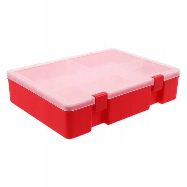 MULTI-COMPARTMENT STORAGE BOX FOR HANDHELD ITEMS AND EQUIPMENT WITH