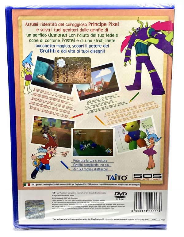 GRAFFITI KINGDOM | PS2 | NEW | SEALED | PLAYSTATION 2