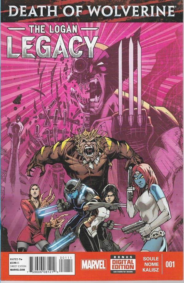 Marvel: Death of Wolverine – Logan’s Legacy Comic Book 1–7/2014