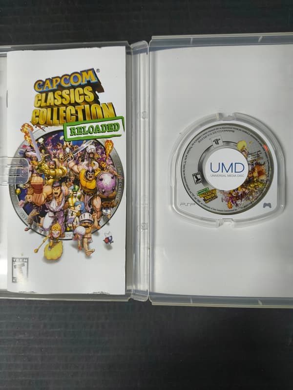 Capcom Classics Collection Reloaded (PSP) (ENG) PlayStation Portable