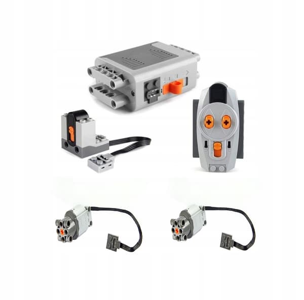 Power Functions Technic 2xL + remote control and receiver 8881 8883 Function
