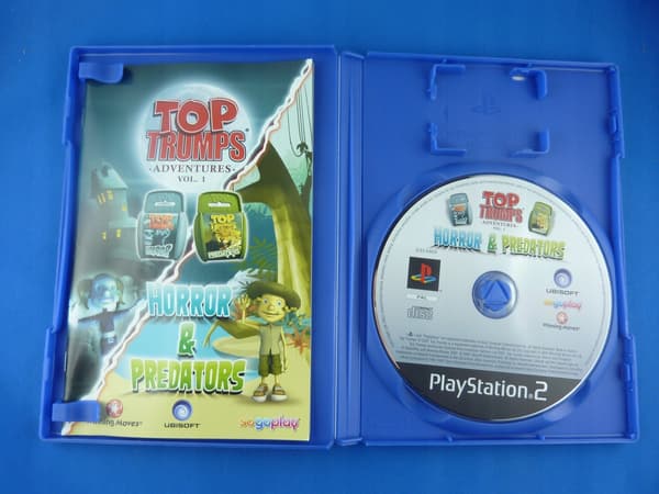 TOP TRUMPS Adventures Vol. 1 HORROR PREDATORS PS2