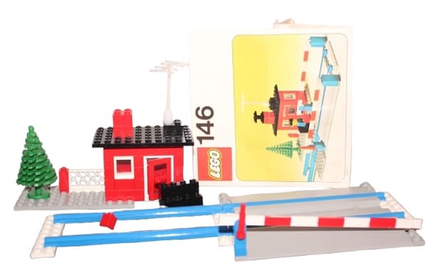 Lego CITY TOWN TRAIN 146 INSTRUCTIONS Level Crossing SET