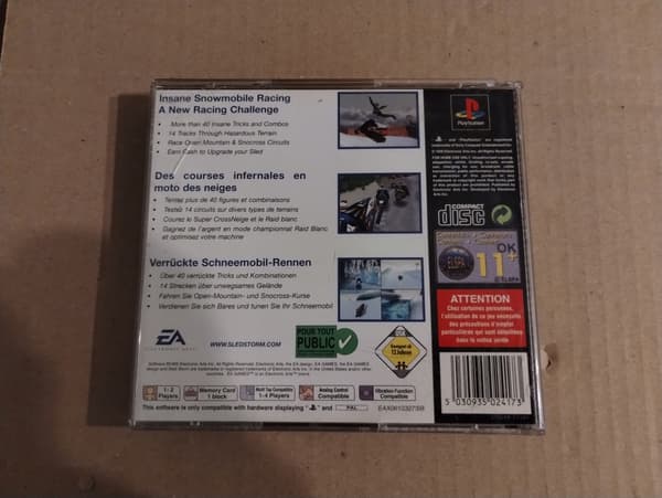 Sled Storm for PlayStation (PSX)