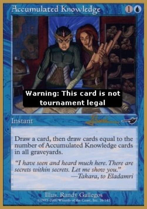 Magic: The Gathering Accumulated Knowledge