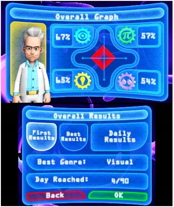 Puzzler Brain Games – Nintendo DS.