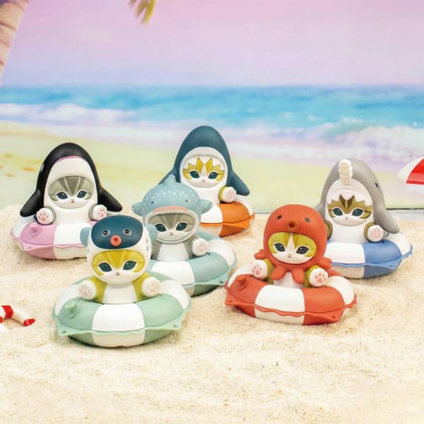 Mofusand Swimming Ring Series Stamp – Blind Box
