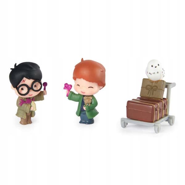 Wizarding Harry Potter Magical Minis Harry Ron 3-pack