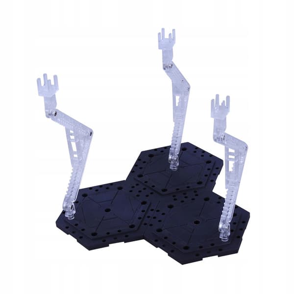 Action Base Holder Rack for RG MG 1/144 Action Figures – DIY Accessories – Grey