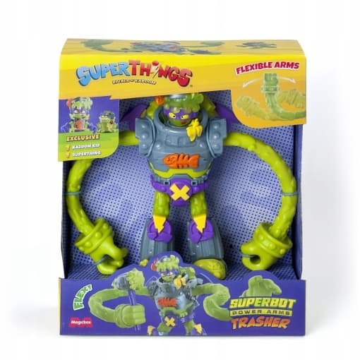 Magicbox SUPERTHING S Playset: SuperBot Power Arms Trasher