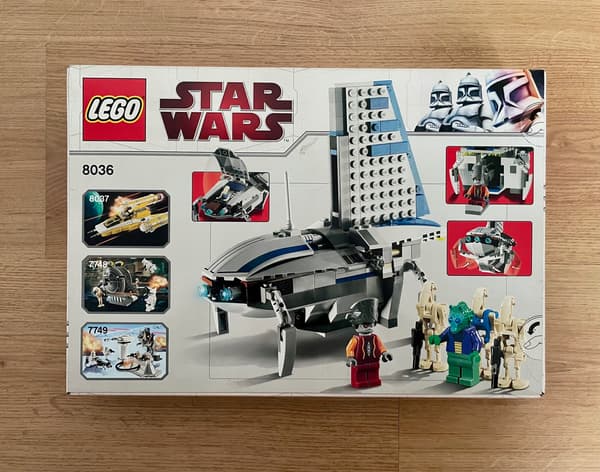 LEGO Star Wars 8036 Separatist Shuttle – a unique set