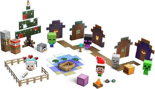 MINECRAFT ADVENT CALENDAR – 24 MATTEL FIGURES