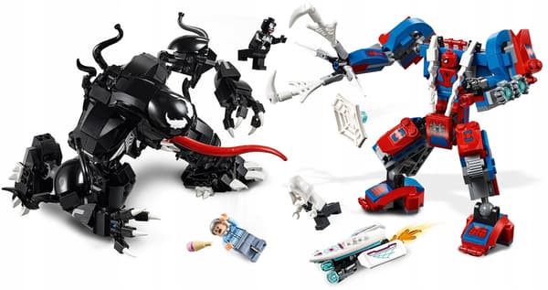 LEGO SUPER HEROES 76115 Spider-Mech vs Venom Spider-Man Ghost MARVEL
