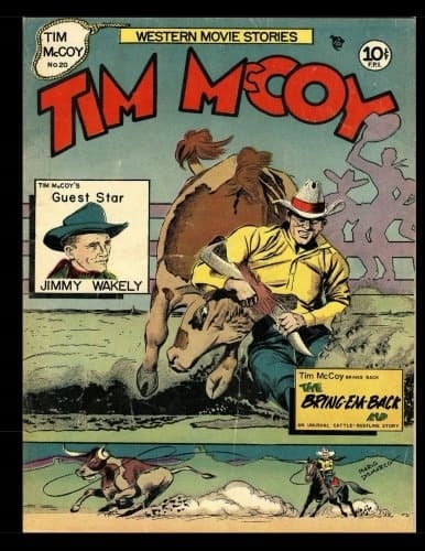 Tim McCoy #20: Golden Age Western Frontier Comic 1949