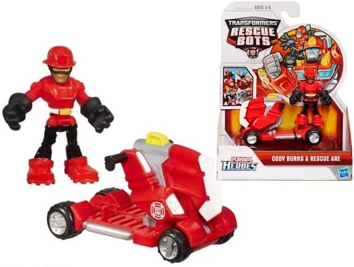 HASBRO – TRANSFORMERS RESCUE BOTS CODY FIRE BRANDISH