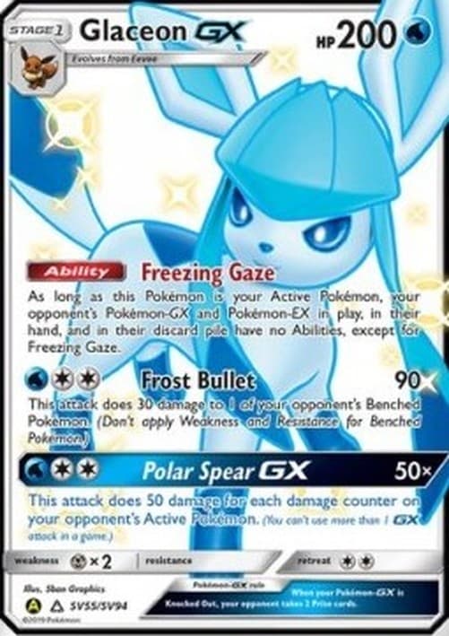 Pokemon Glaceon GX