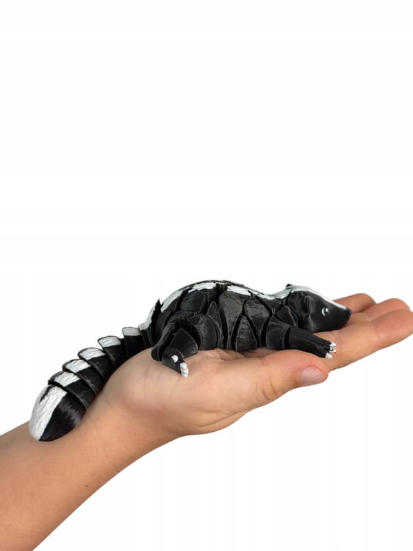 Skunk 3D moving segmented figurine, decorative item, gift, toy