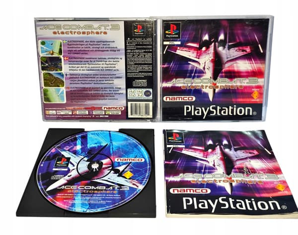 ACE COMBAT 3 PSX DB Disc