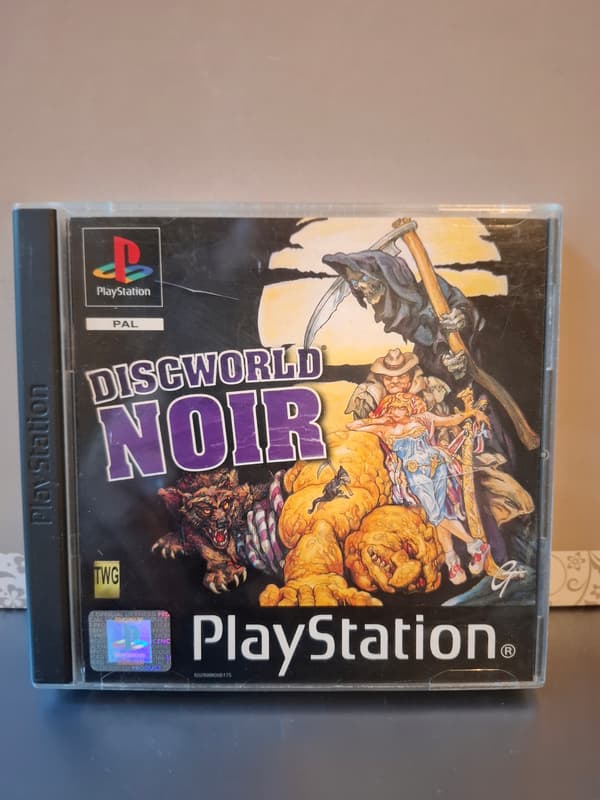 DISCWORLD NOIR GAME FOR THE PS1